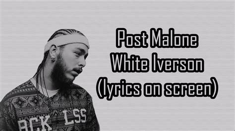 The Story Behind “White Iverson” Post Malone’s “White Iverson” wasn’t just another song on the charts; it was his breakout single, introducing the world to his unique blend of hip-hop, rock, and R&B. This was 2015, and Malone was barely 20. Imagine being that young with a song going viral.